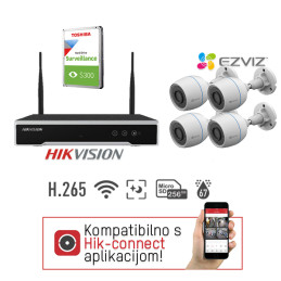 WIFI Video komplet 2MP 4...