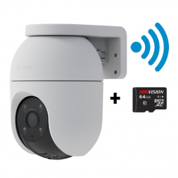 Sigurnosna PTZ IP kamera EZVIZ CS-C8c (4MP,4mm) + SD micro kartica 64GB Hikvision