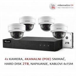 Video komplet HIK-HILook IP - POE4 - 2MP