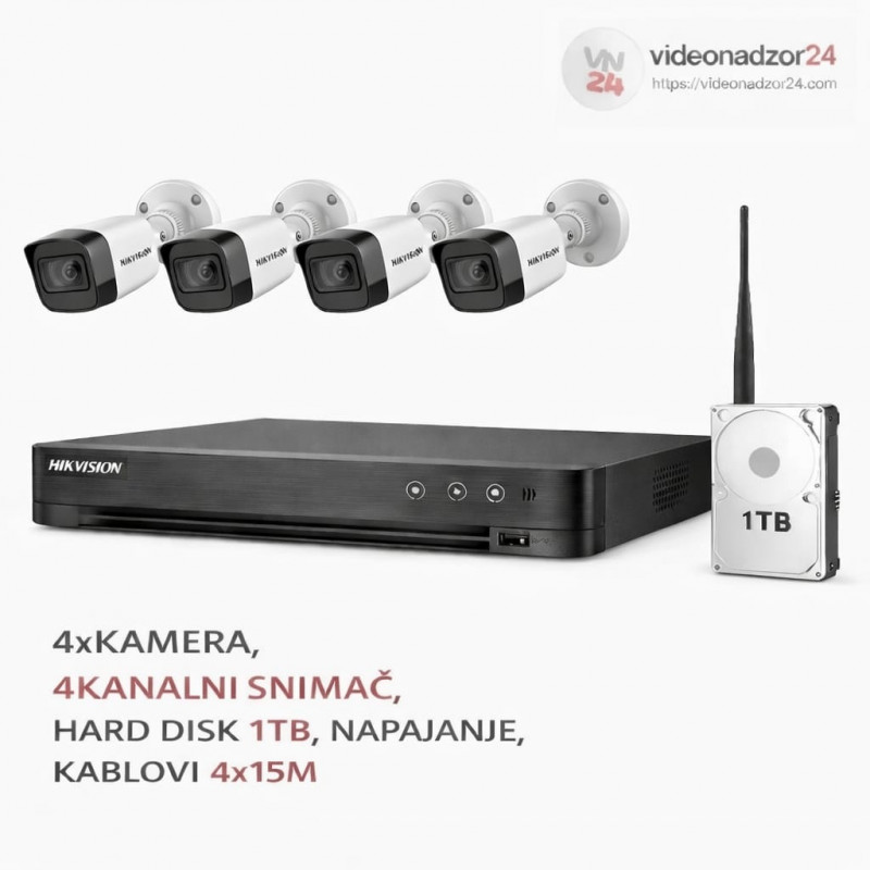 Set za video nadzor TVI4 -5MP