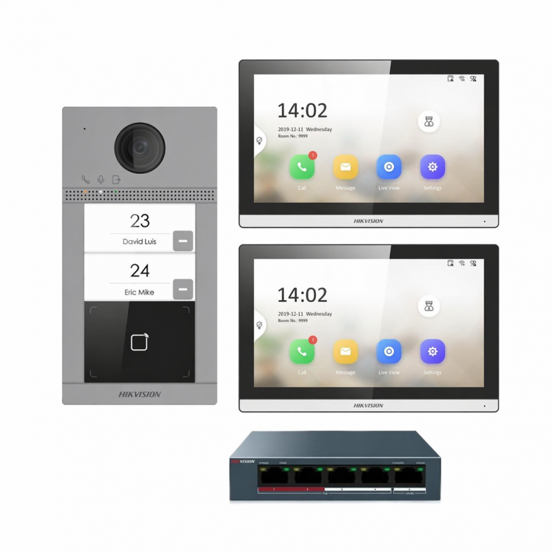 HIKVISION IP portafon za 2 stana DS-KH6320-WTE1