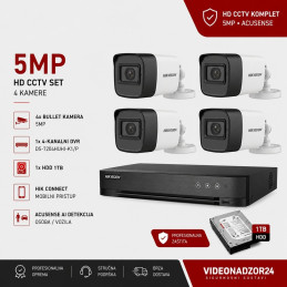 Video komplet BULLET ACUSENSE 5MP