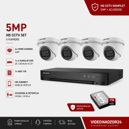Video komplet DOME ACUSENSE 5MP