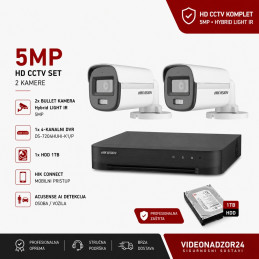 Video komplet BULLET ACUSENSE 5MP_ HYBRID LIGHT KAMERE