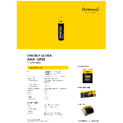 Baterija alkalna, AAA, 1,5 V, blister 24 komada-1