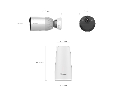 Digitalna WIFI kamera baterijska CS-BC1-B2-0